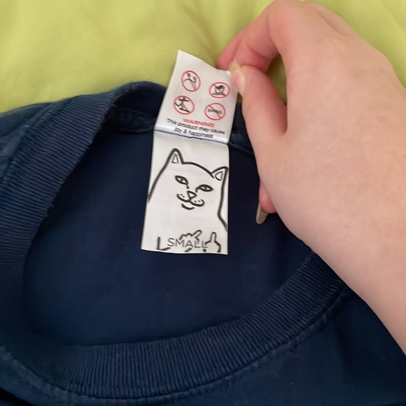 COPY - y2k I Love New York ripndip grunge t-shirt - Picture 4 of 4